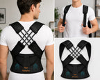 Posture Corrector Free Size Designed to provide exceptional Back Straight And Shoulder Support Belt