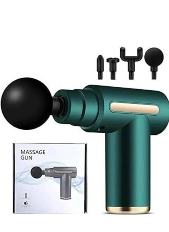 Deep Tissue Massage Gun – Percussion Muscle Massager with 6 Massage Heads